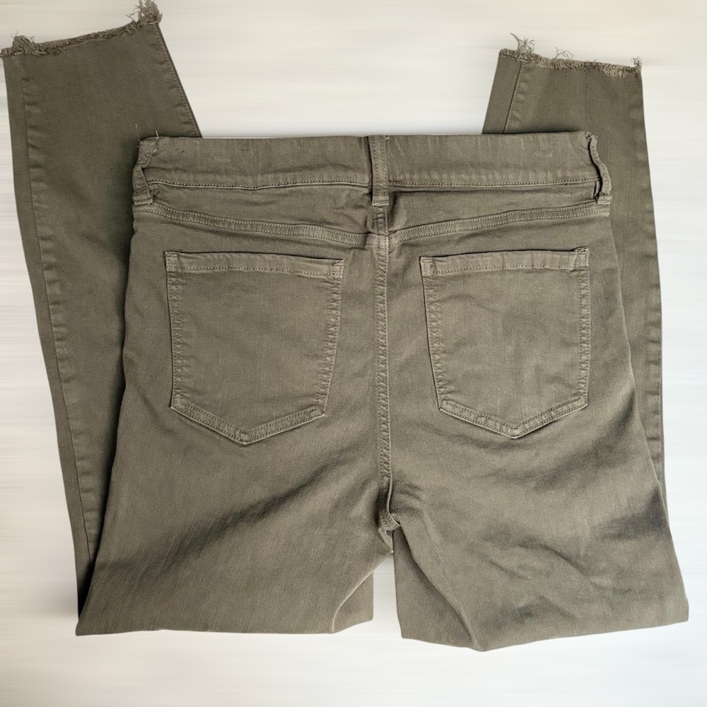 Women’s Liverpool Gia Glider Pull On Stretch Jeans size 10/30 Aloe Green - Picture 5 of 6